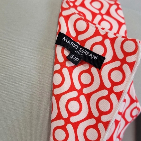 ❤️Mario Serrani Italy Red Womens Dress - Picture 10 of 15